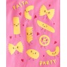 Camiseta del Club De La Pasta para niñas - Rosa
