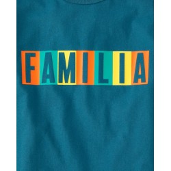 Camiseta Gráfica Familia para niños - Azul